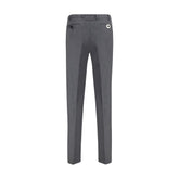 Germano Gray Fleece Wool Dress Pants